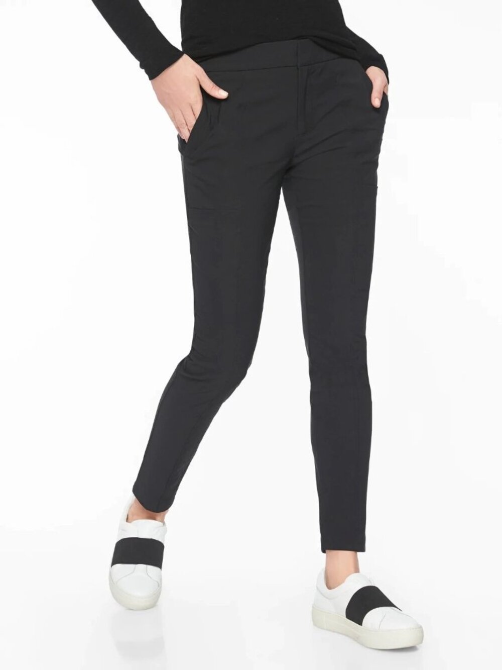 Athleta TALL Wander Stash Skinny Pant Black